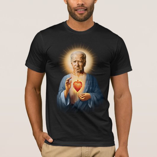 Saint Joe Biden Gebet T-Shirt (Vorderseite)