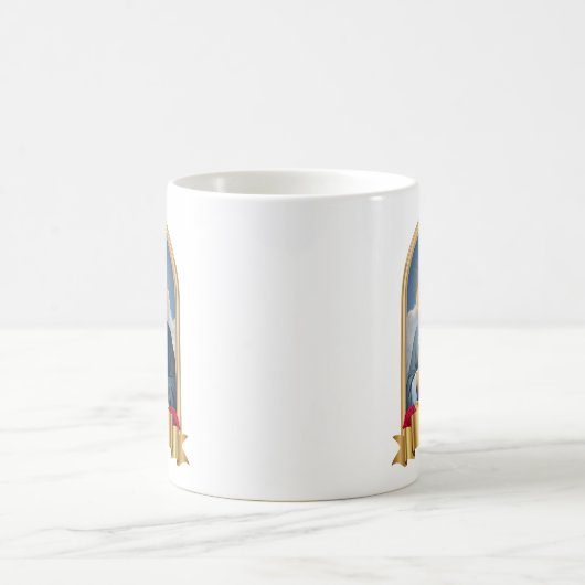 Saint Joe Biden Prayer Candle Kaffeetasse (Mittel)