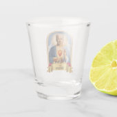Saint Joe Biden Prayer Candle Schnapsglas (Rückseite)