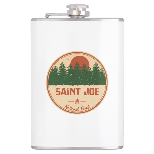 Saint Joe National Forest Flachmann (Vorderseite)