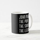 Saint Johannes Paul Ii Jp2 Katholische Papst Legen Kaffeetasse (VorderseiteRechts)