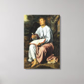 Saint John at Patmos, fine art, Leinwanddruck (Vorderseite)