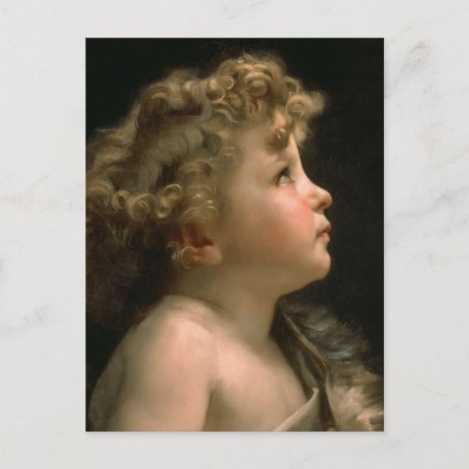 Saint John Baptist als Kind von William Bouguerea Postkarte (Vorderseite)