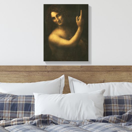 Saint John Baptiste Leinwanddruck (Insitu (Schlafzimmer))