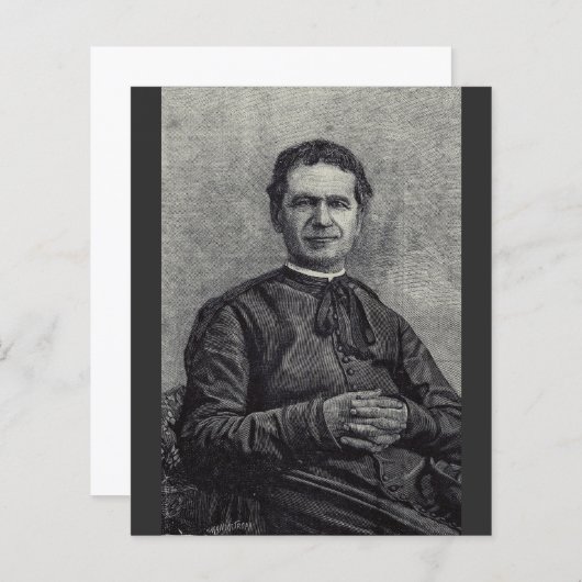 Saint John Bosco Priest und Confessor (Vorne/Hinten)