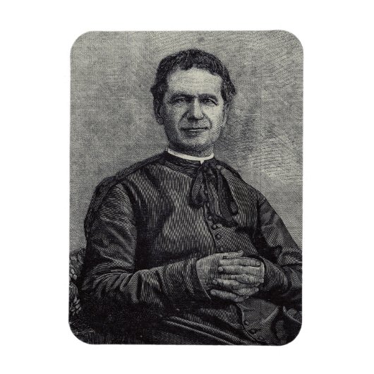 Saint John Bosco Priest und Confessor Magnet (Vertikal)