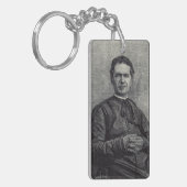 Saint John Bosco Priest und Confessor Schlüsselanhänger (Vorderseite links)