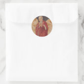 Saint John Cassian Church Vater Runder Aufkleber (Tasche)