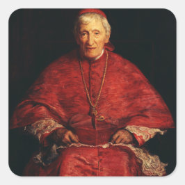 Saint John Henry Newman Englischer Theologe Quadratischer Aufkleber