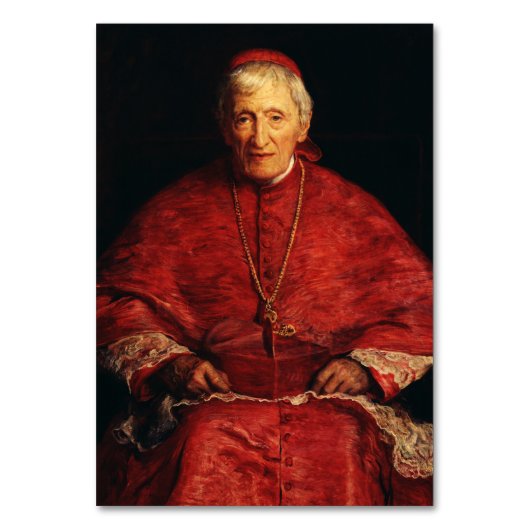 Saint John Henry Newman Englischer Theologe Tischnummer (Vorderseite)