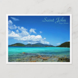 Saint-John-Jungfrau-Inseln Postkarte