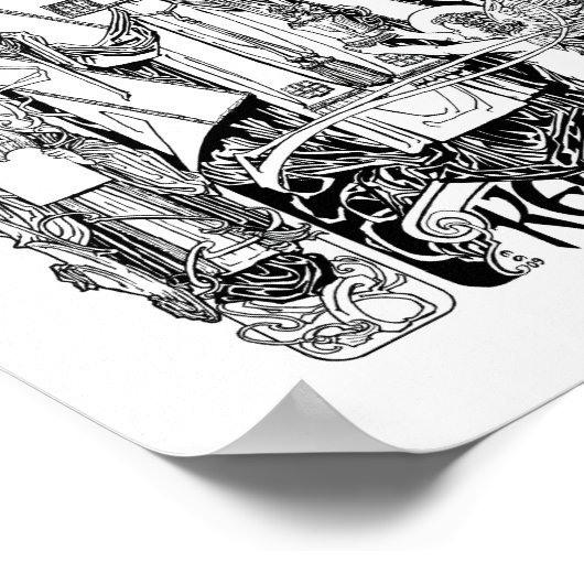 Saint John Kemble Poster (Ecke)