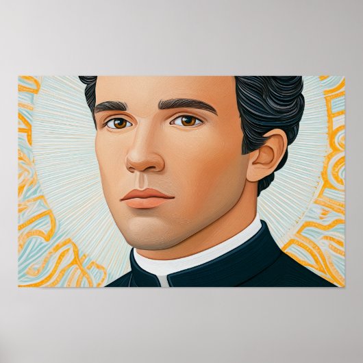 Saint John Neumann: Shepherd of Faith and Service Poster (Vorne)