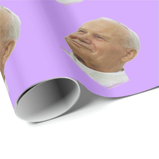 Saint John Paul II Gift Wrap Geschenkpapier (Rolleneckpunkt)
