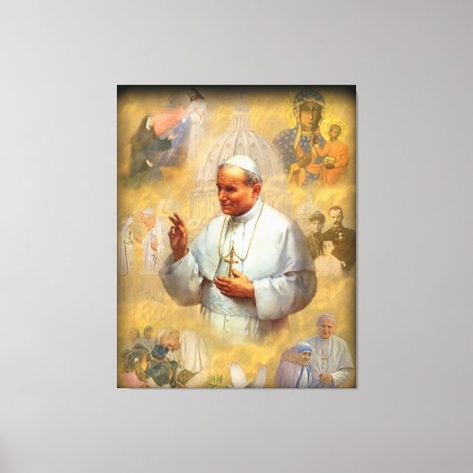 Saint John Paul II, JP2, San Giovanni Paolo II Leinwanddruck (Vorderseite)