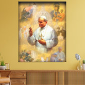 Saint John Paul II, JP2, San Giovanni Paolo II Leinwanddruck (Insitu (Wohnzimmer))