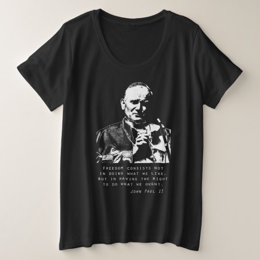 Saint John Paul II T - Shirt (Design vorne)