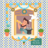 Saint John Portusese Festa Neighbor Aufkleber (Vorderseite)