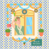 Saint John Portusese Festa Neighbor Aufkleber (Vorderseite)