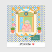 Saint John Portusese Festa Neighbor Aufkleber (Blatt)