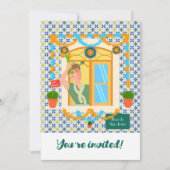 Saint John Portusese Festa Neighbor Einladung (Vorderseite)