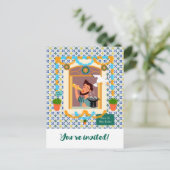 Saint John Portusese Festa Neighbor Einladungspostkarte (Stehend Vorderseite)