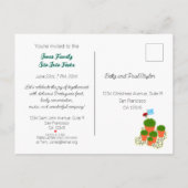 Saint John Portusese Festa Neighbor Einladungspostkarte (Rückseite)