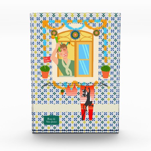 Saint John Portusese Festa Neighbor Fotoblock (Vorderseite)