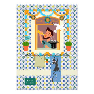 Saint John Portusese Festa Neighbor Fotodruck