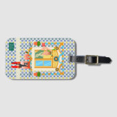 Saint John Portusese Festa Neighbor Gepäckanhänger (Vorderseite (Horizontal))