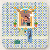 Saint John Portusese Festa Neighbor Getränkeuntersetzer (Vorderseite)