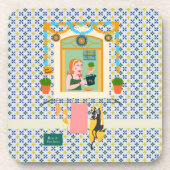 Saint John Portusese Festa Neighbor Getränkeuntersetzer (Vorderseite)