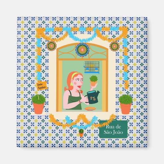 Saint John Portusese Festa Neighbor Magnet (Vorne)
