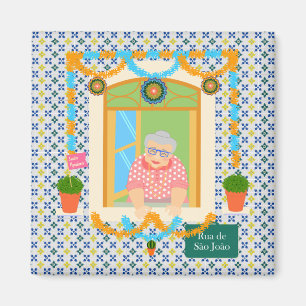 Saint John Portusese Festa Neighbor Magnet