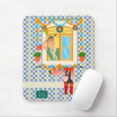Saint John Portusese Festa Neighbor Mousepad (Mit Mouse)
