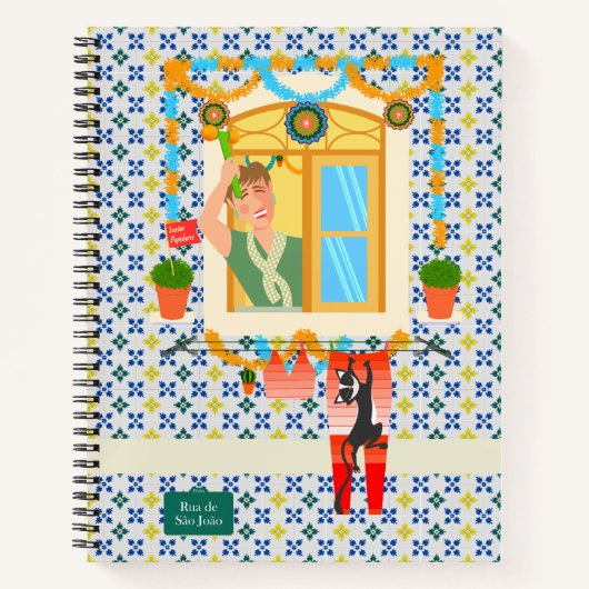 Saint John Portusese Festa Neighbor Notizblock (Vorderseite)