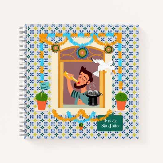 Saint John Portusese Festa Neighbor Notizblock (Vorderseite)