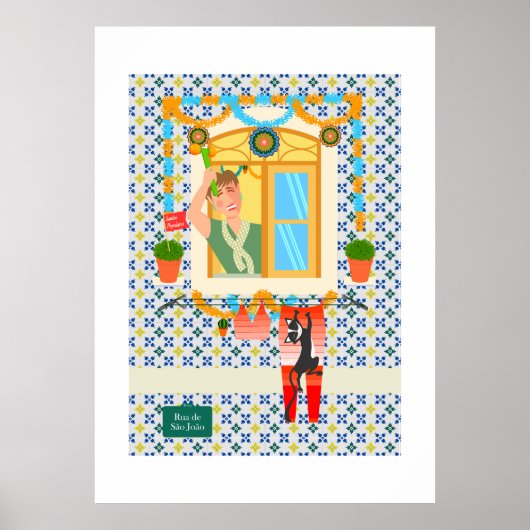 Saint John Portusese Festa Neighbor Poster (Vorne)