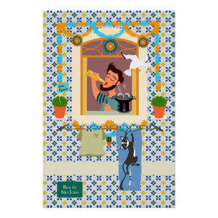 Saint John Portusese Festa Neighbor Poster