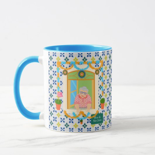 Saint John Portusese Festa Neighbor Tasse (Links)
