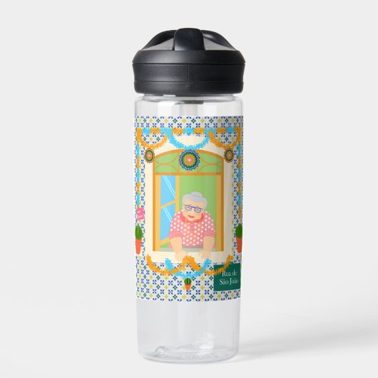 Saint John Portusese Festa Neighbor Trinkflasche (Vorderseite)