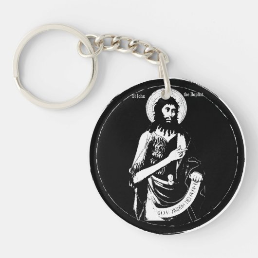 Saint John The Baptist Acrylic Schlüsselanhänger (Vorderseite)