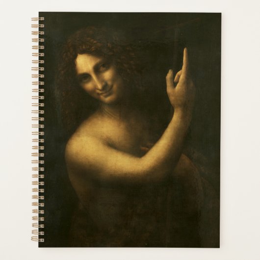 Saint John the Baptist by Leonardo da Vinci Planer (Vorderseite)