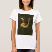 Saint John the Baptist by Leonardo da Vinci T-Shirt (Vorderseite)