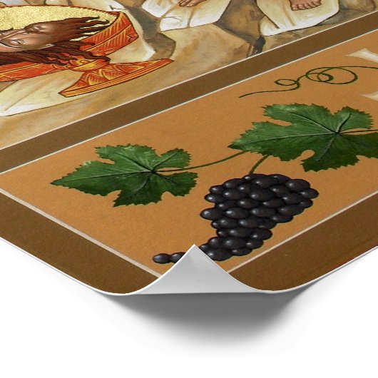 Saint John the Forerunner Poster (Ecke)