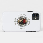 Saint John USVI Pirate Skull Case-Mate iPhone Hülle (Rückseite (Horizontal))