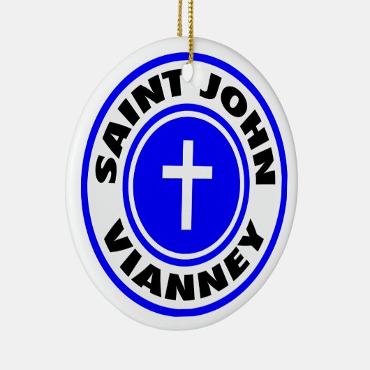 Saint John Vianney Keramik Ornament (Rechts)