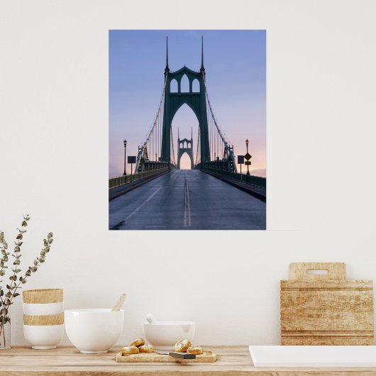Saint Johns Bridge Poster (Küche)