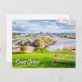 Saint Johns, New Brunswick, Canada Postkarte (Vorne/Hinten)