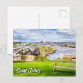 Saint Johns, New Brunswick, Kanada Postkarte (Vorne/Hinten)